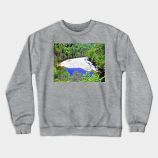 The River Garry at Killiecrankie Crewneck Sweatshirt